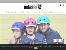 Tablet Screenshot of nutcasehelmets.com